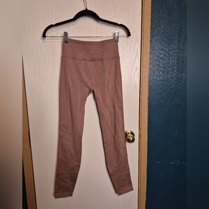 603  lululemon light Brown High-Waisted Leggings